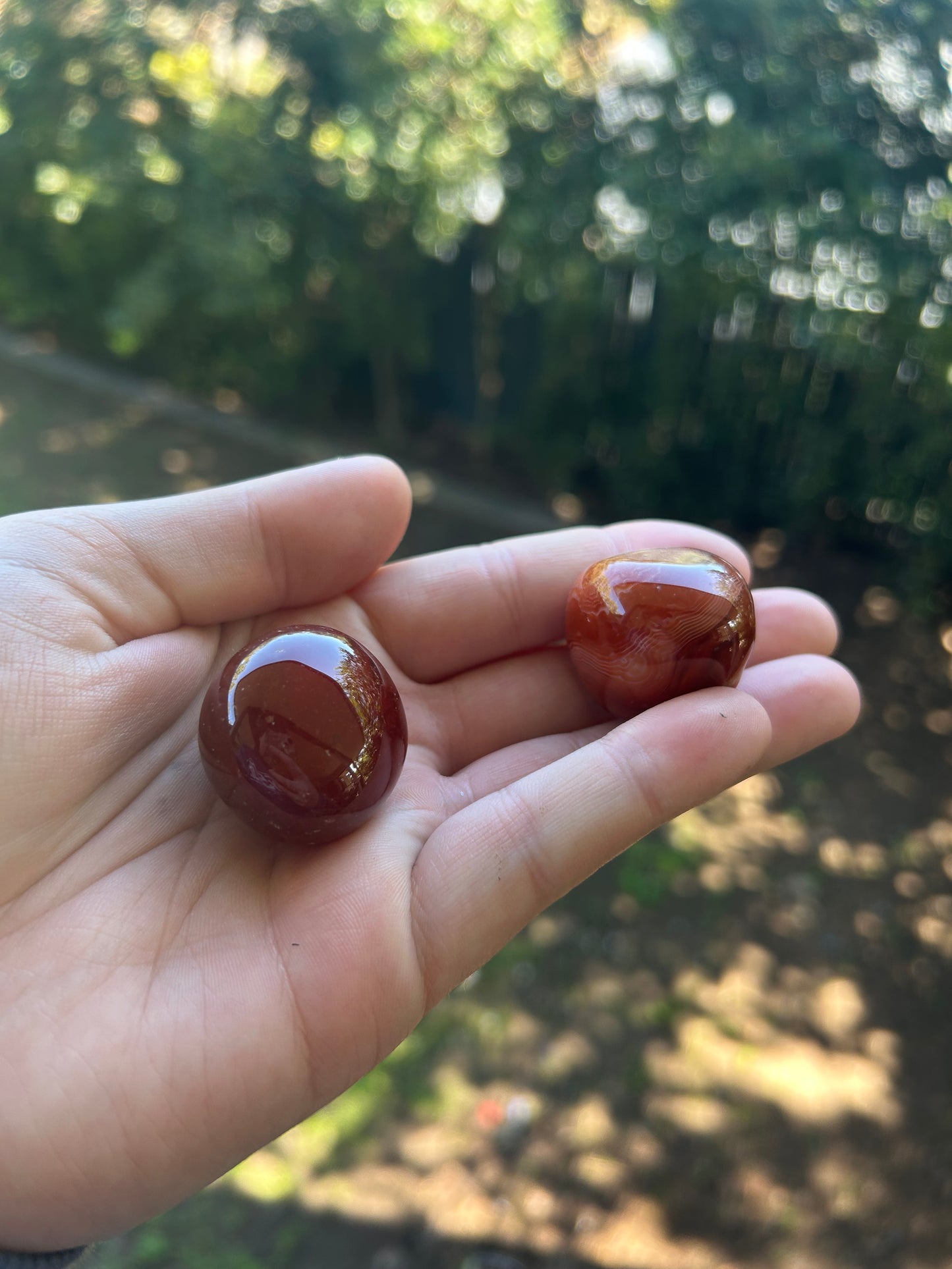 Carnelian tumble