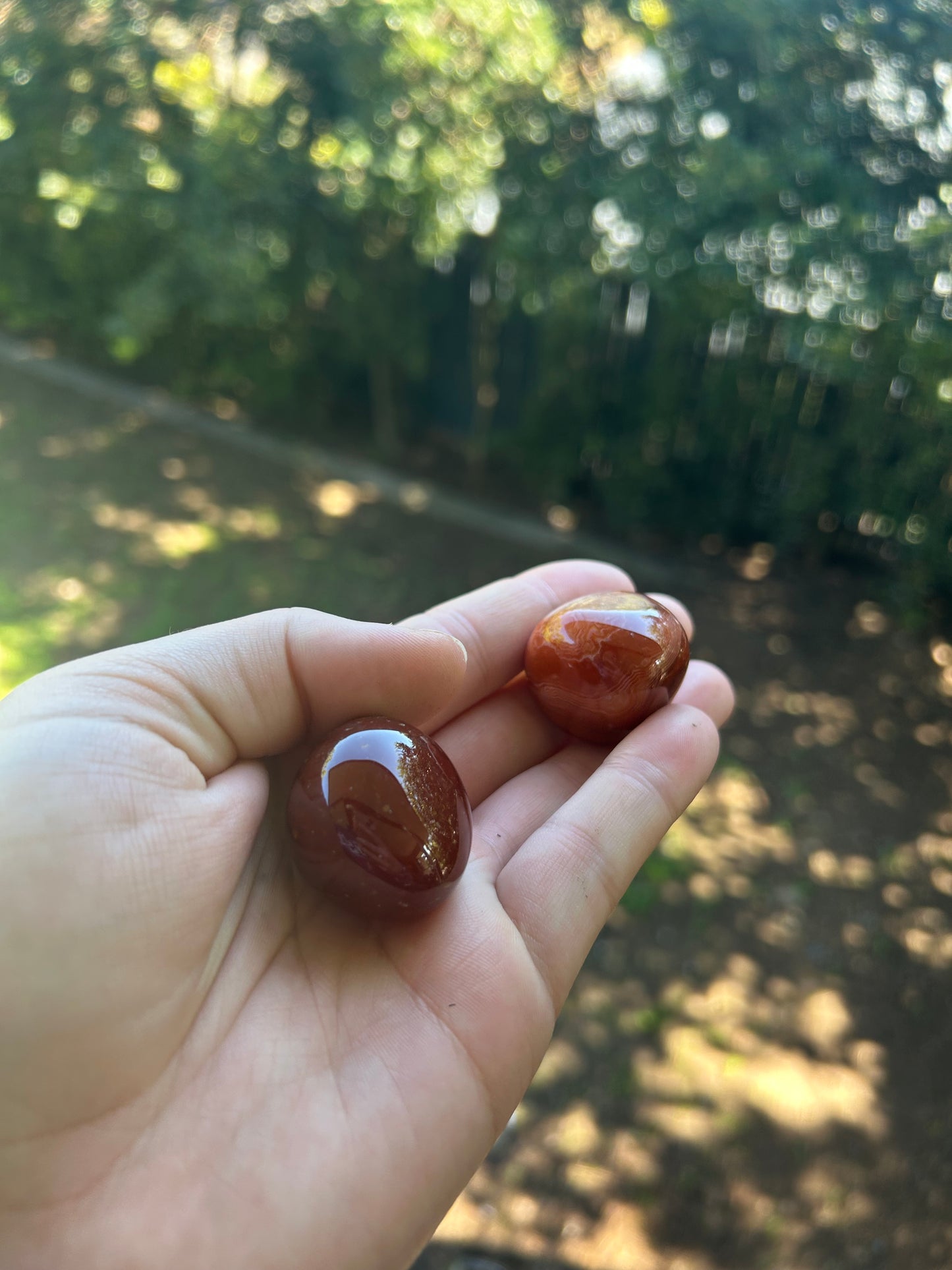 Carnelian tumble