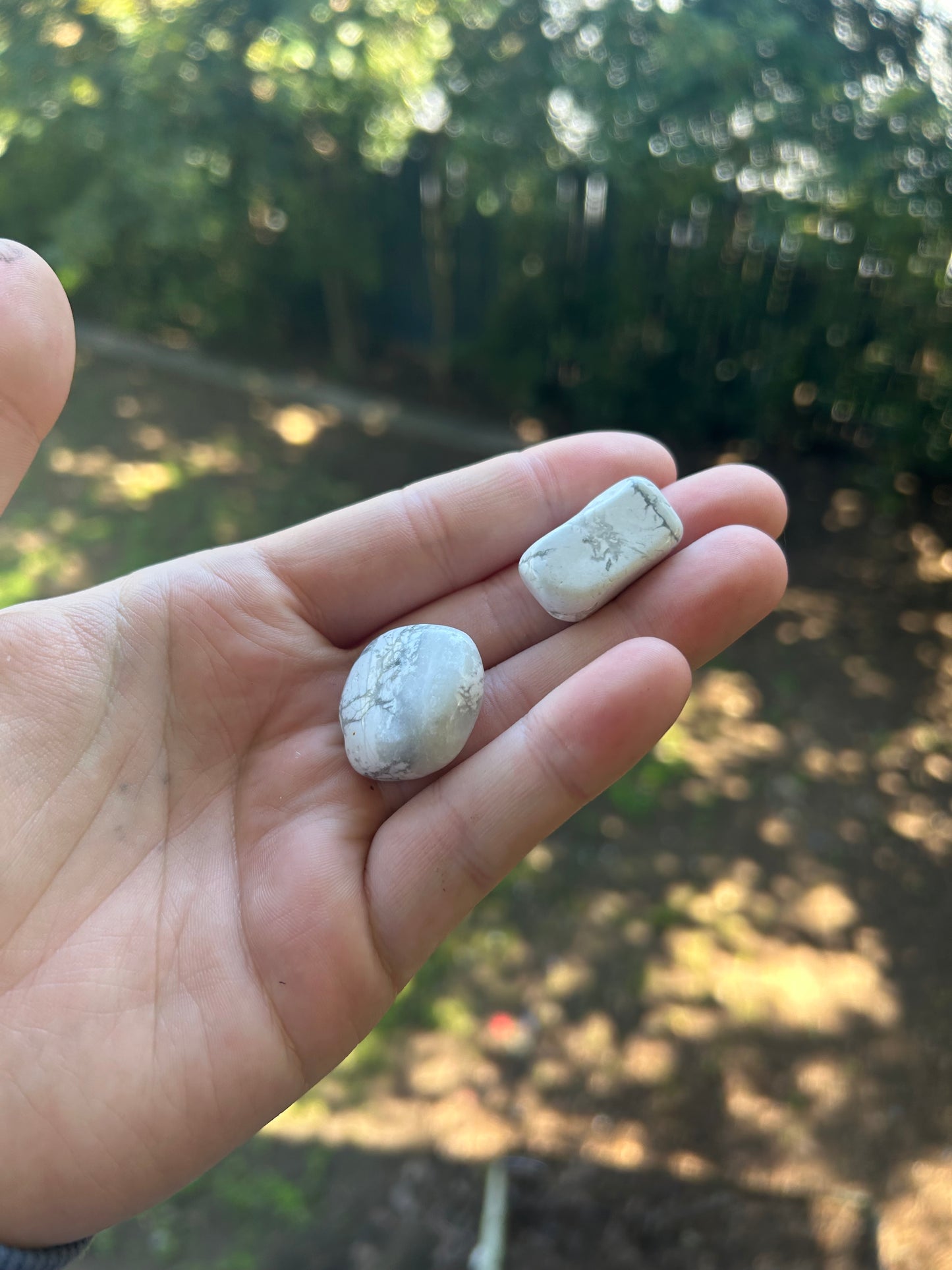 Howlite tumble
