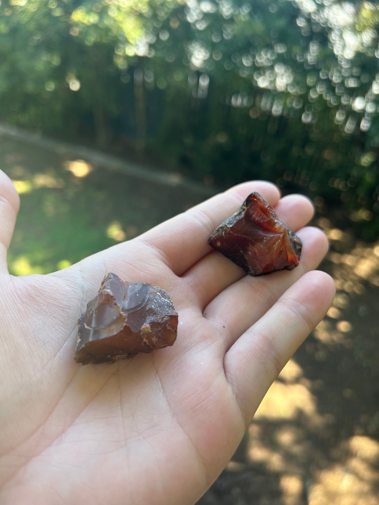 Raw carnelian