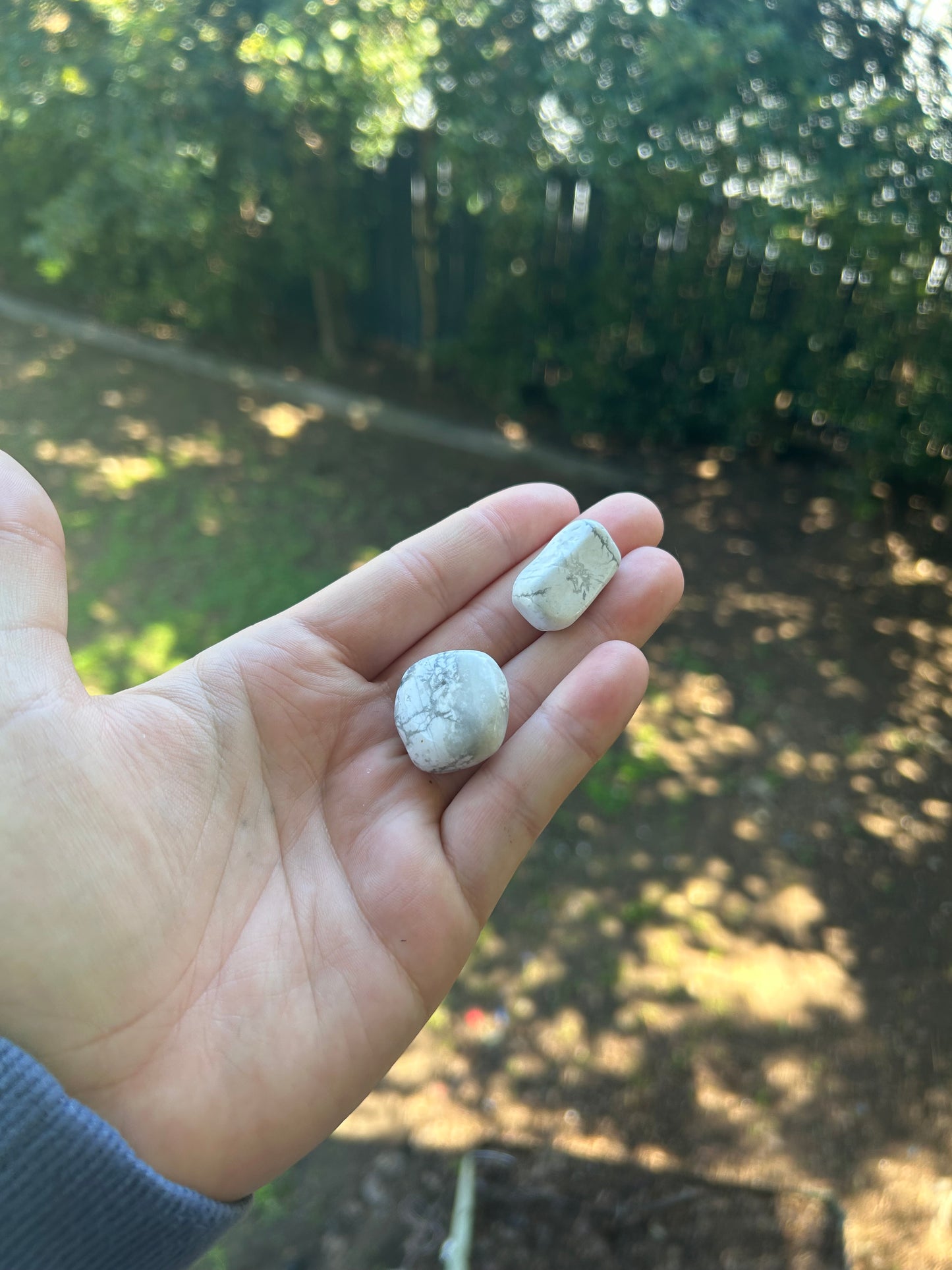 Howlite tumble