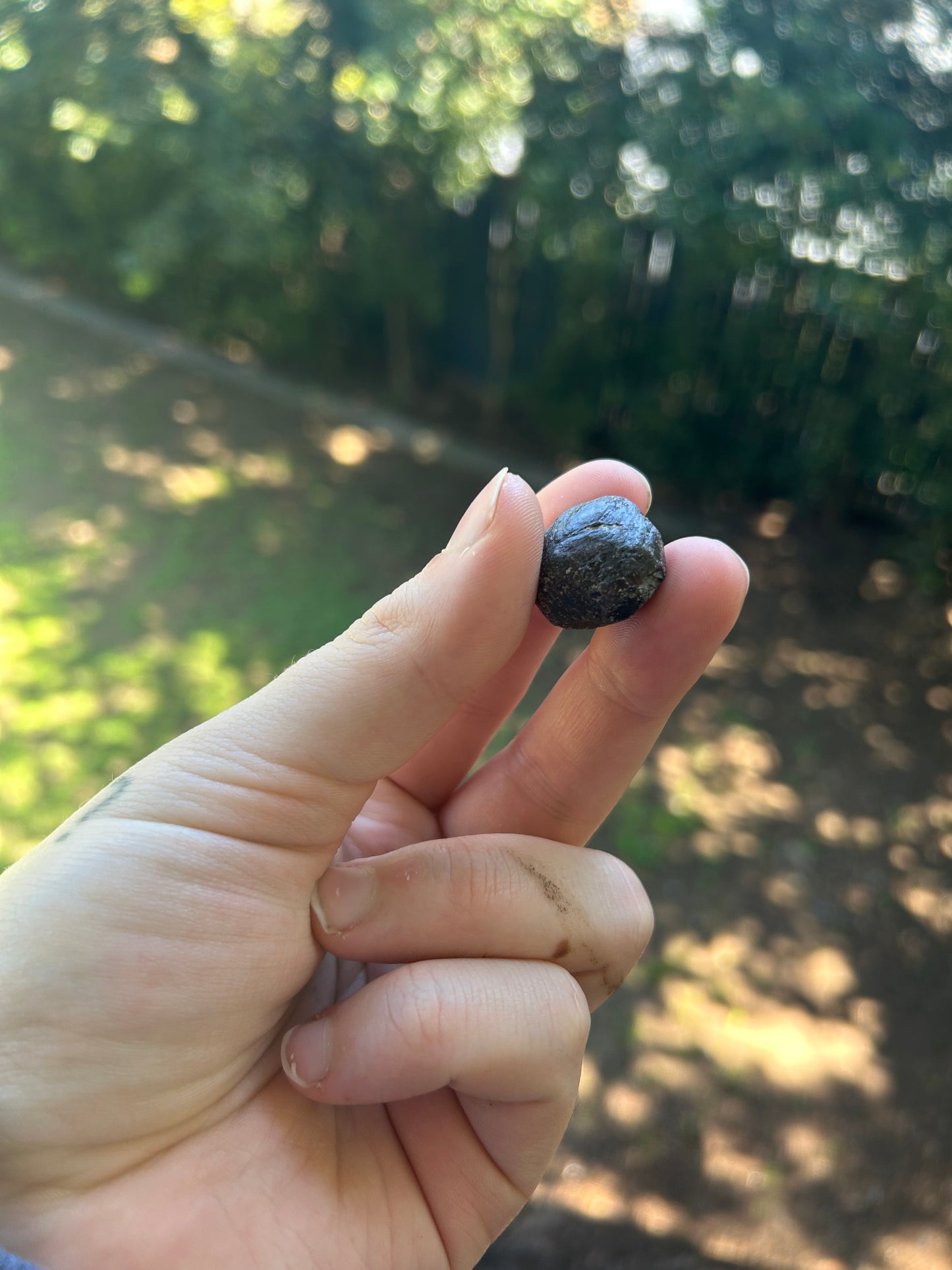 Raw garnet