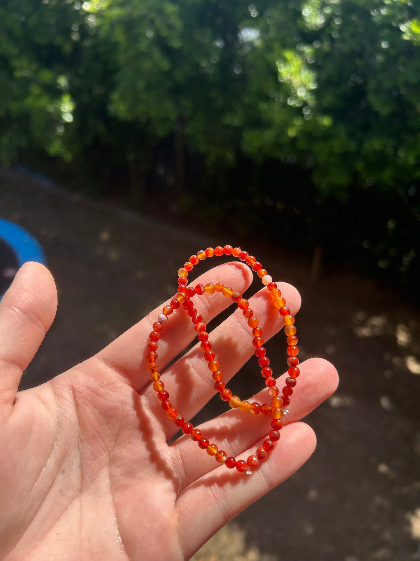 Carnelian bracelet