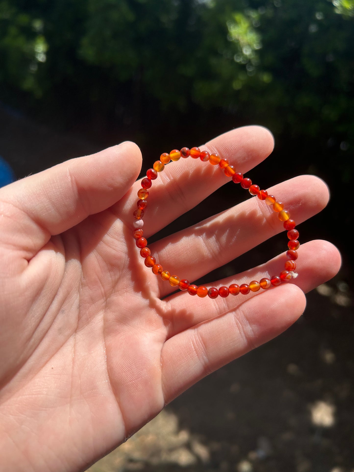 Carnelian bracelet