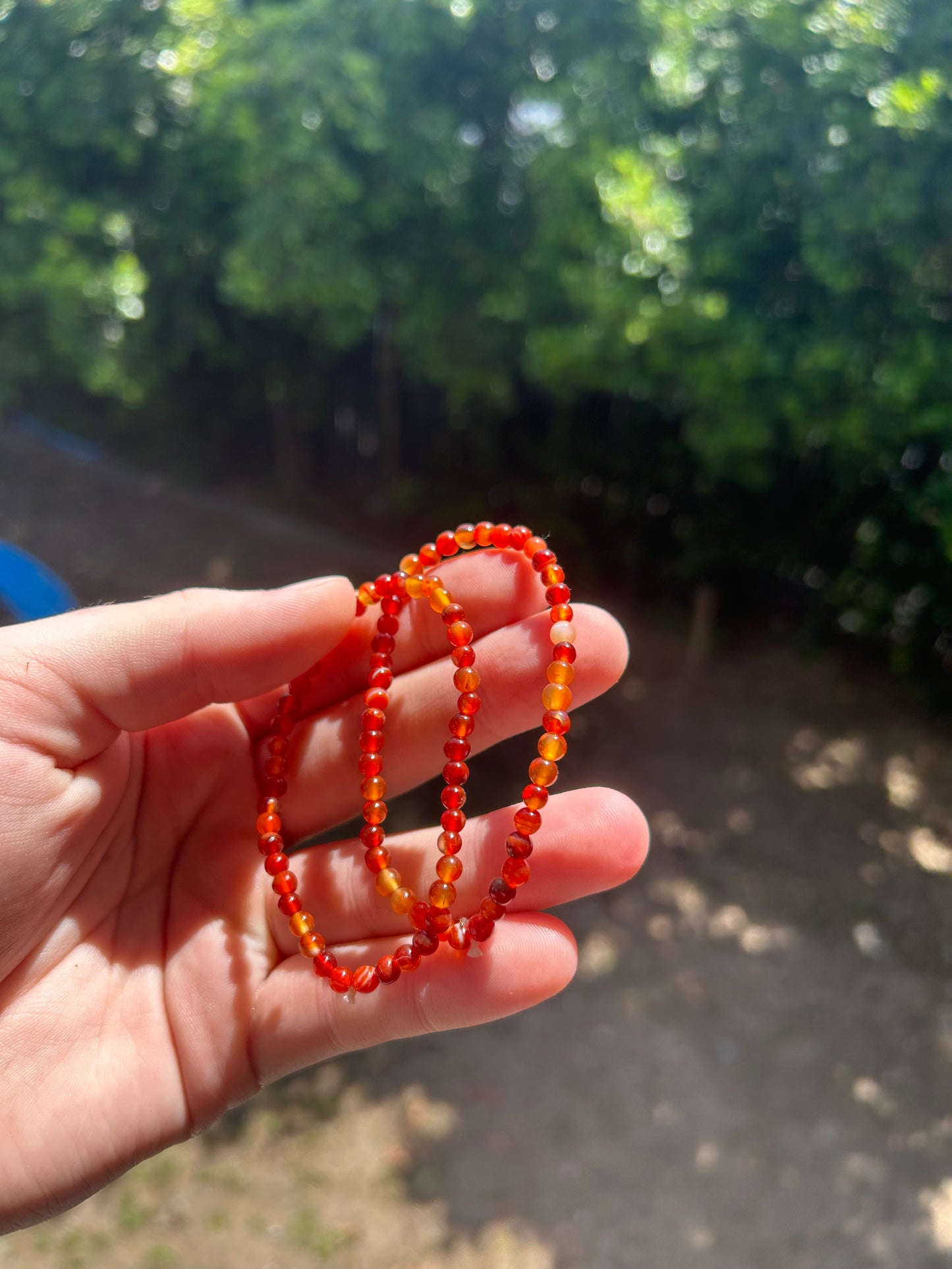Carnelian bracelet