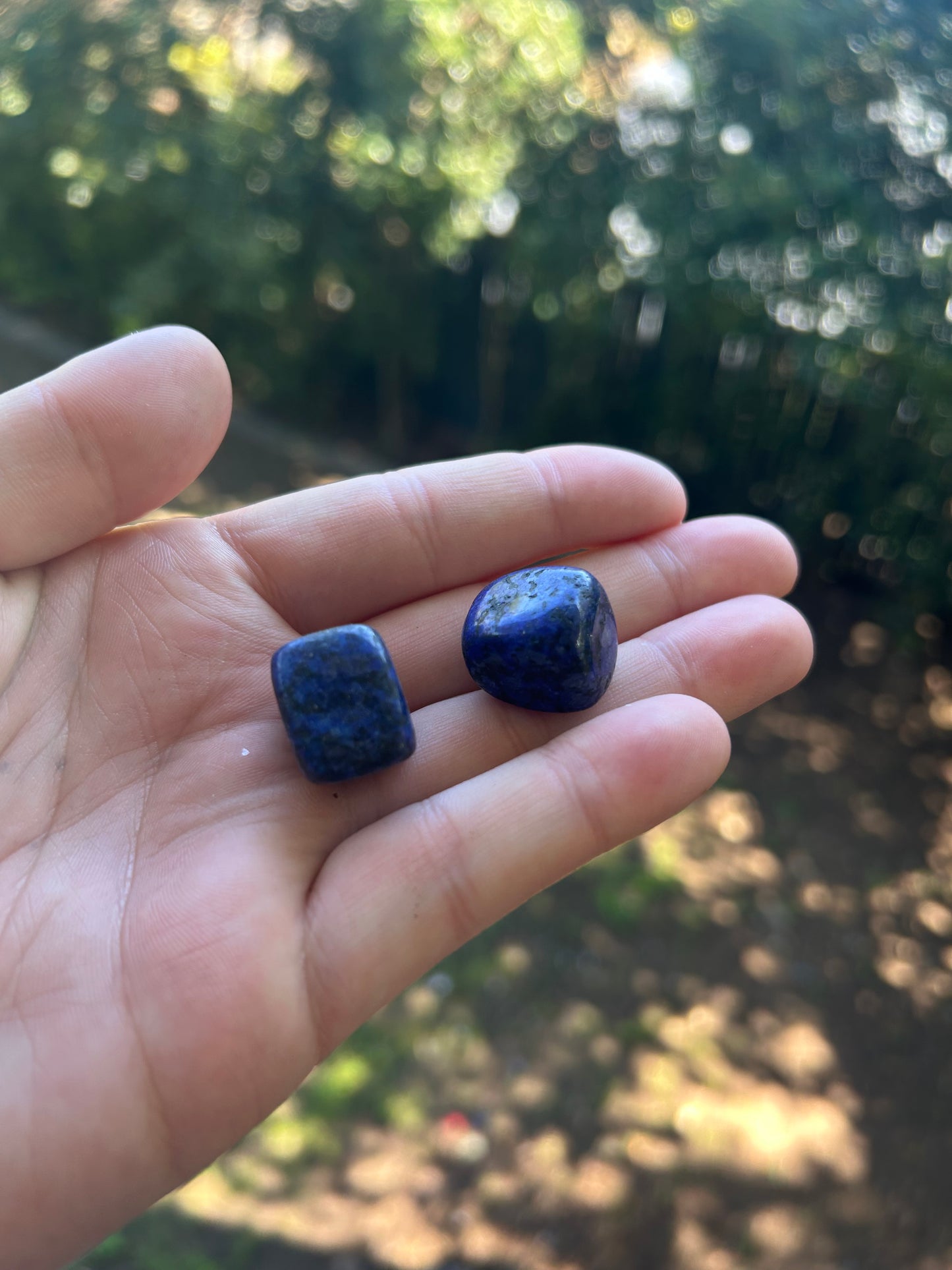 Lapis lazuli tumble