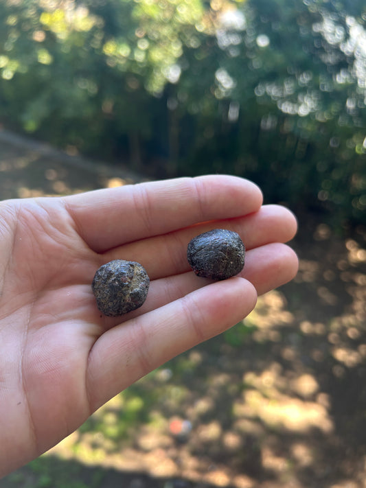 Raw garnet