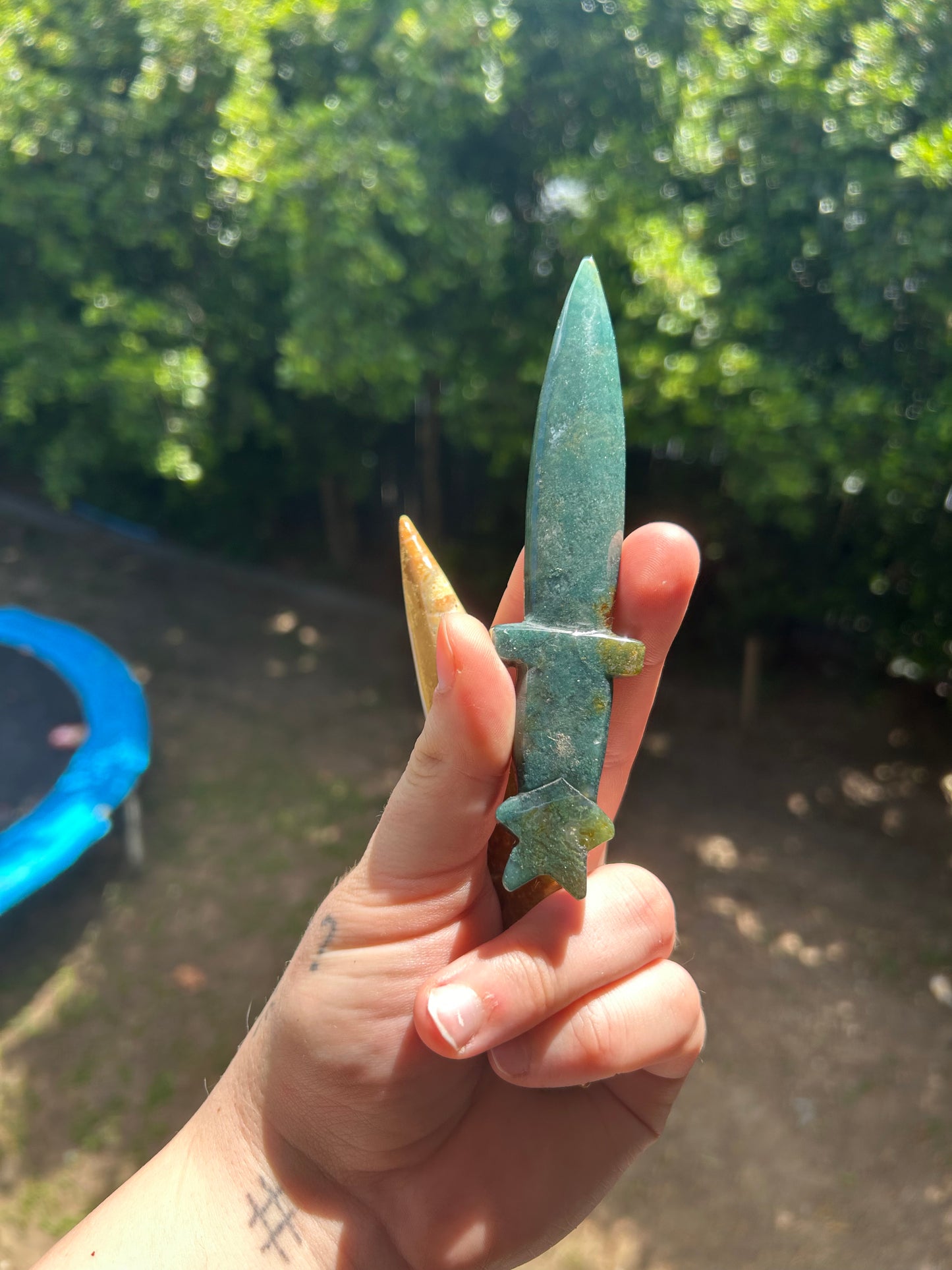 Ocean Jasper dagger