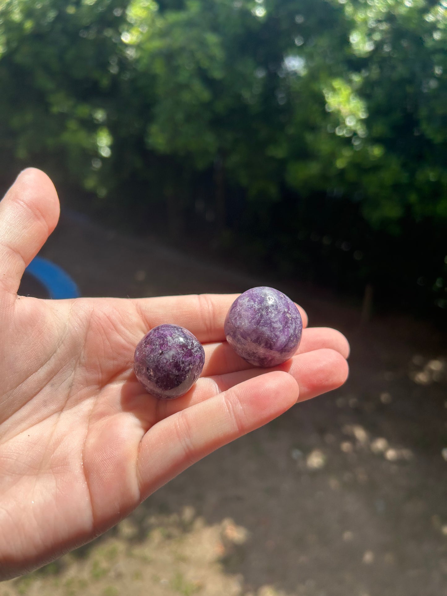 Lepidolite tumble