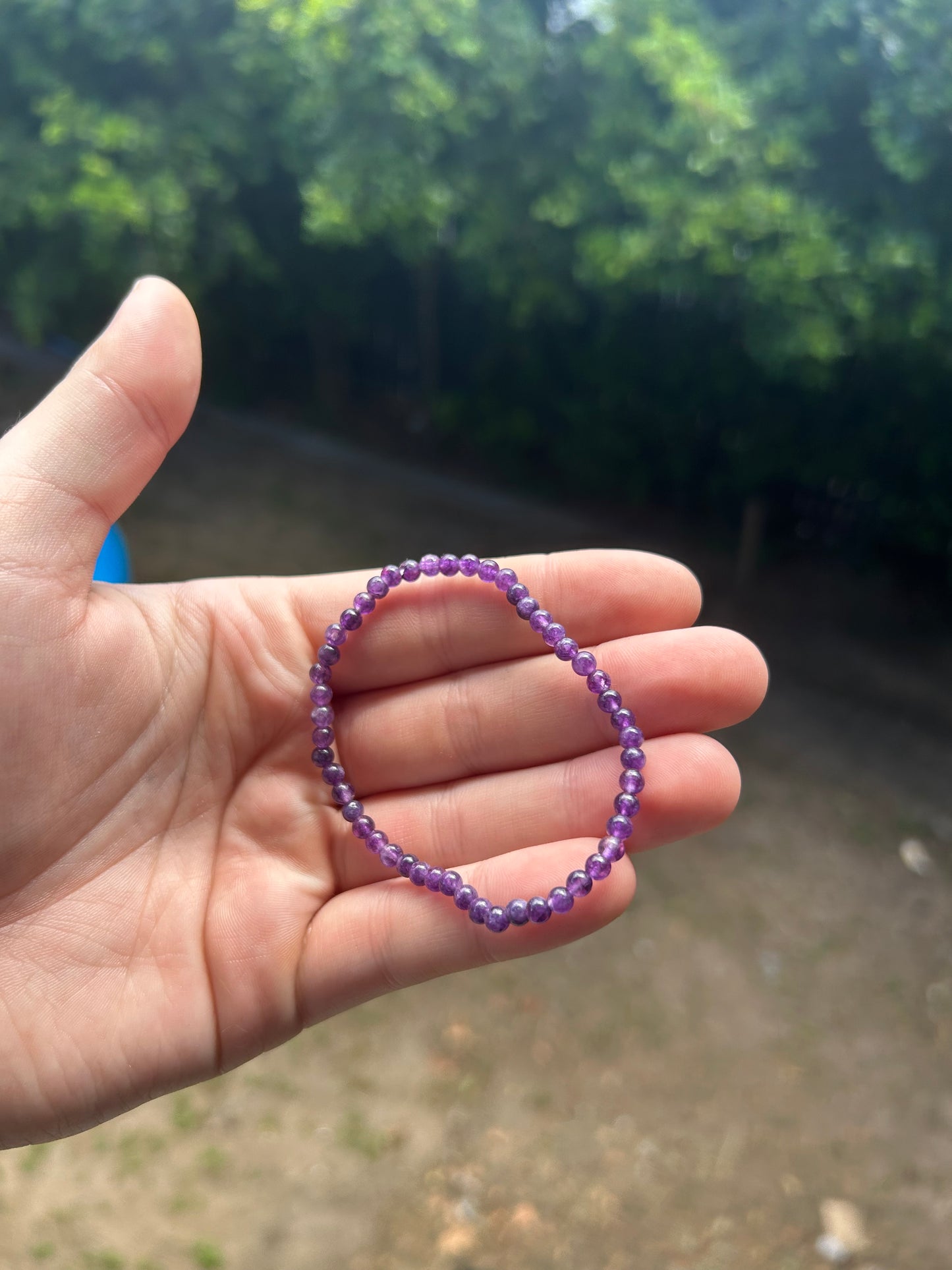 Amethyst bracelet