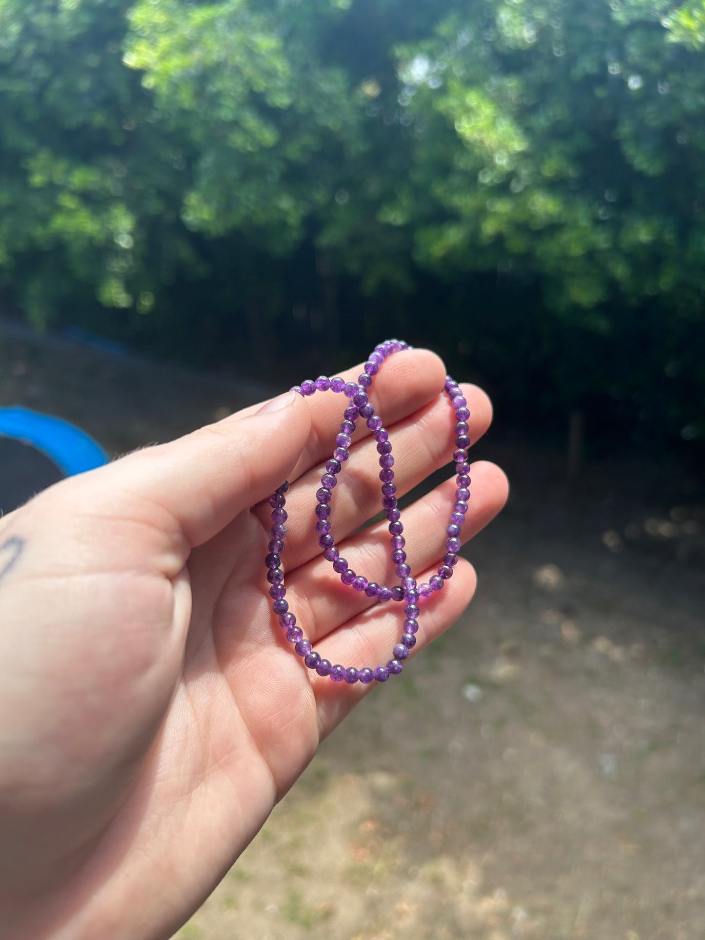 Amethyst bracelet