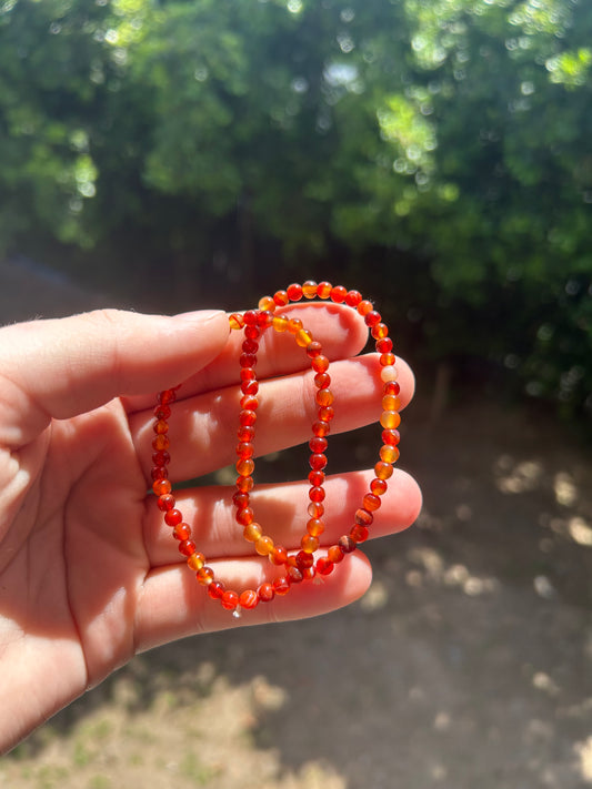 Carnelian bracelet