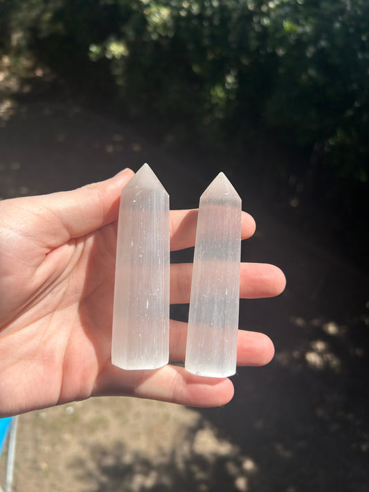 Discounted selenite tower