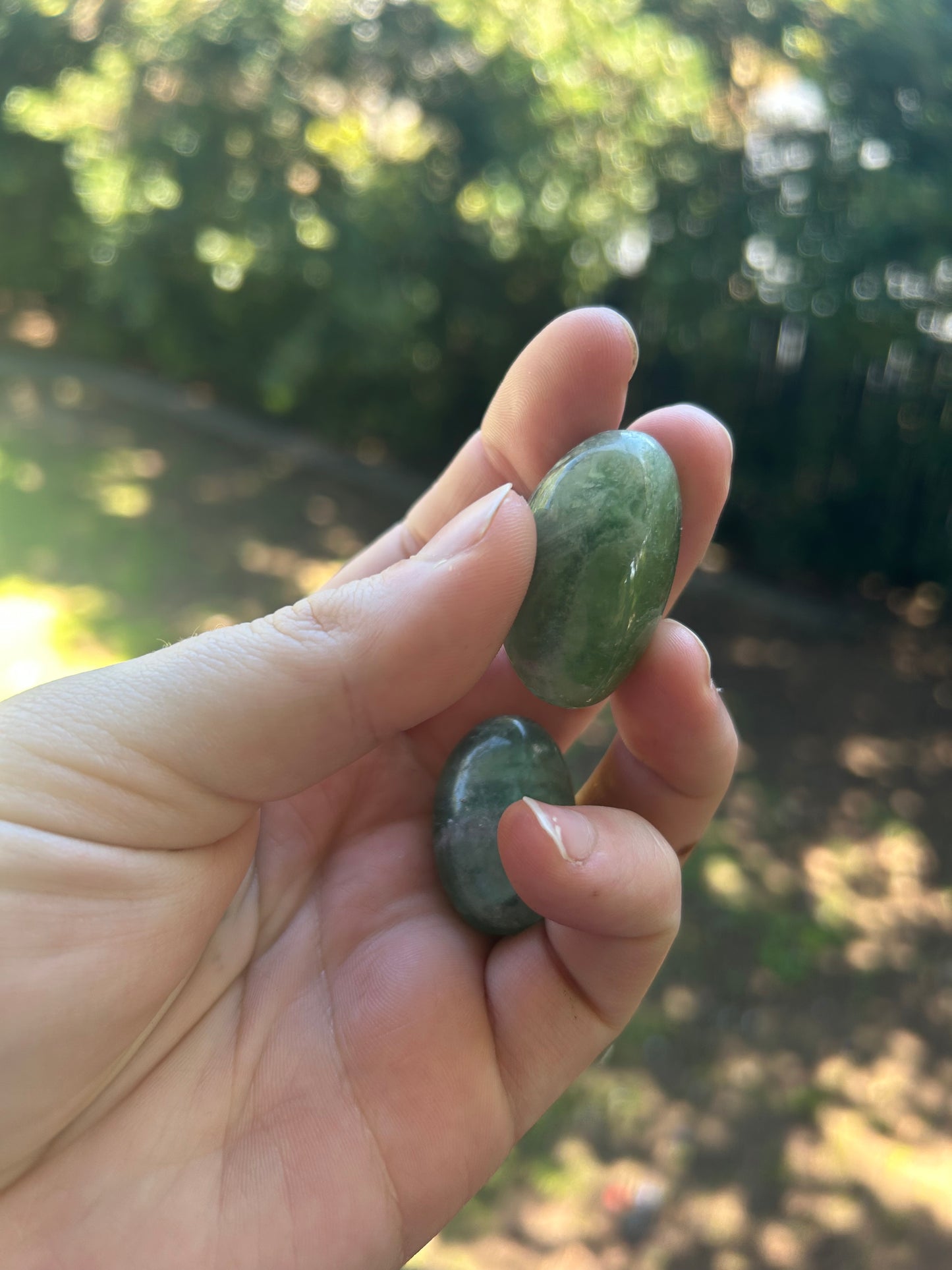 Large fluorite tumble