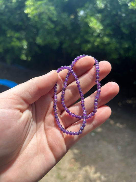 Amethyst bracelet