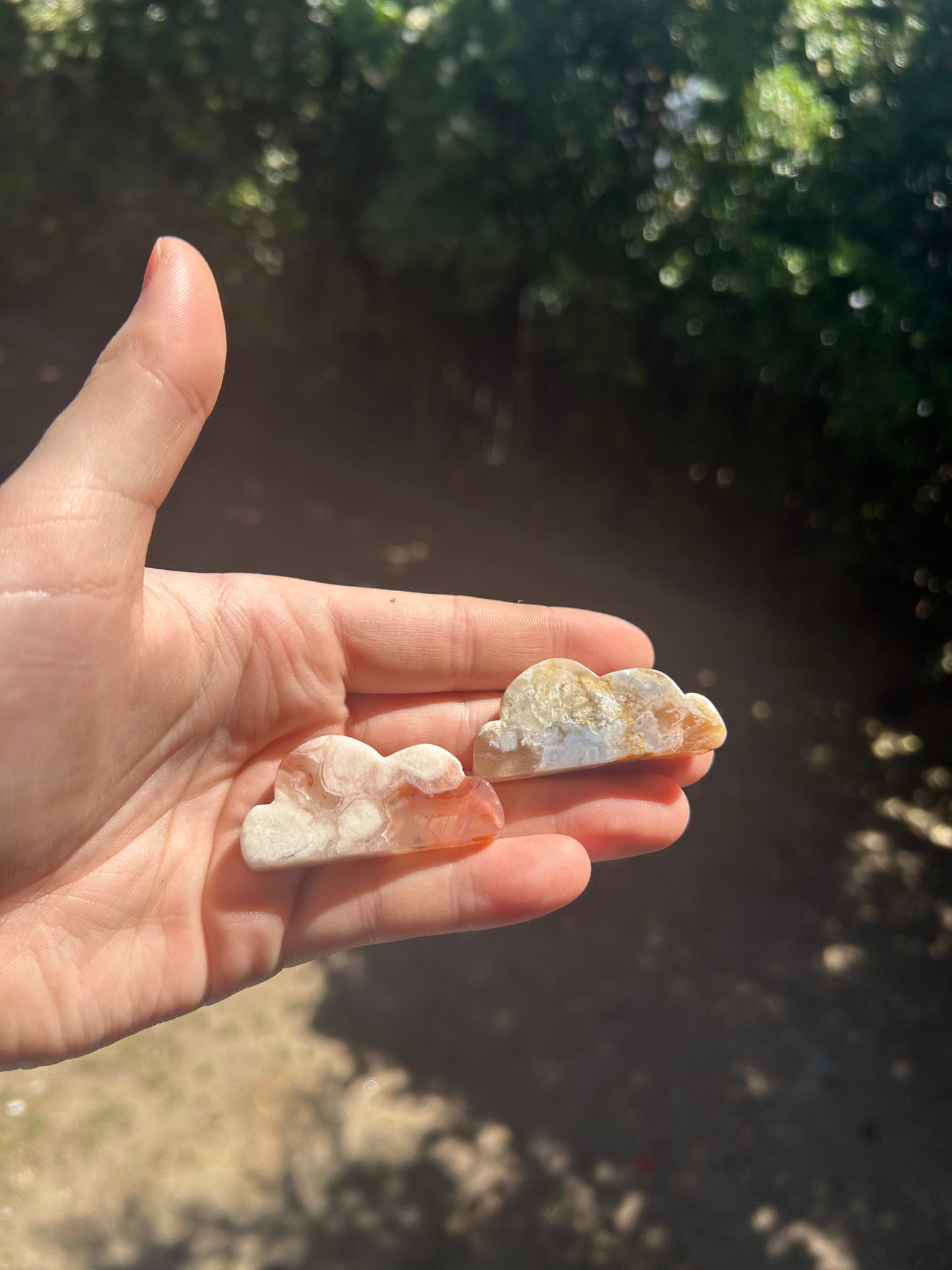 Flower agate cloud