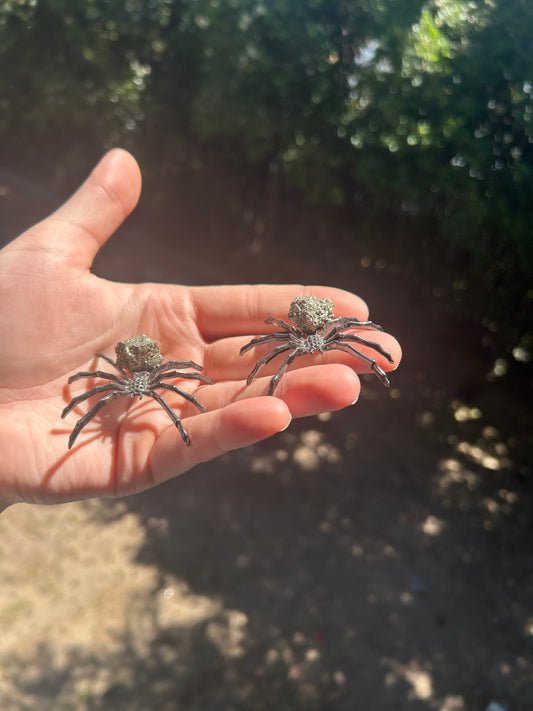 Pyrite spider